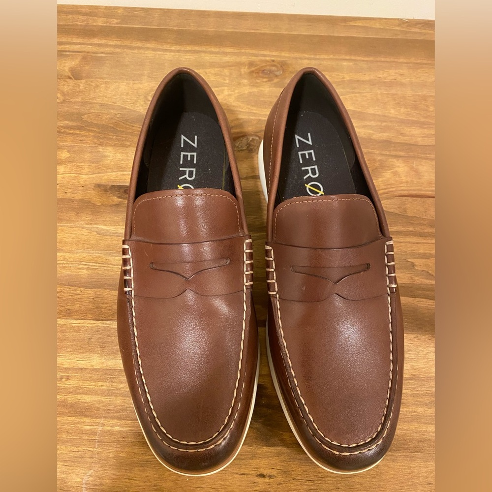 Cole Haan Brown Leather Loafers